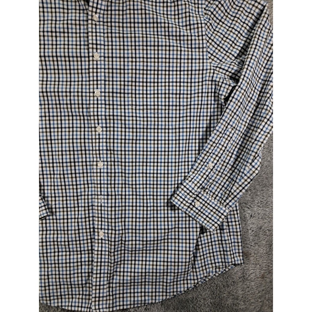 Croft & Barrow Shirt Mens Sz XL Dress Button Up Down Long Sleeve Easy Care - Picture 4 of 10